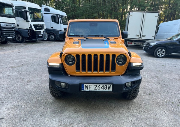 Jeep Wrangler cena 169600 przebieg: 44190, rok produkcji 2021 z Głogów Małopolski małe 191